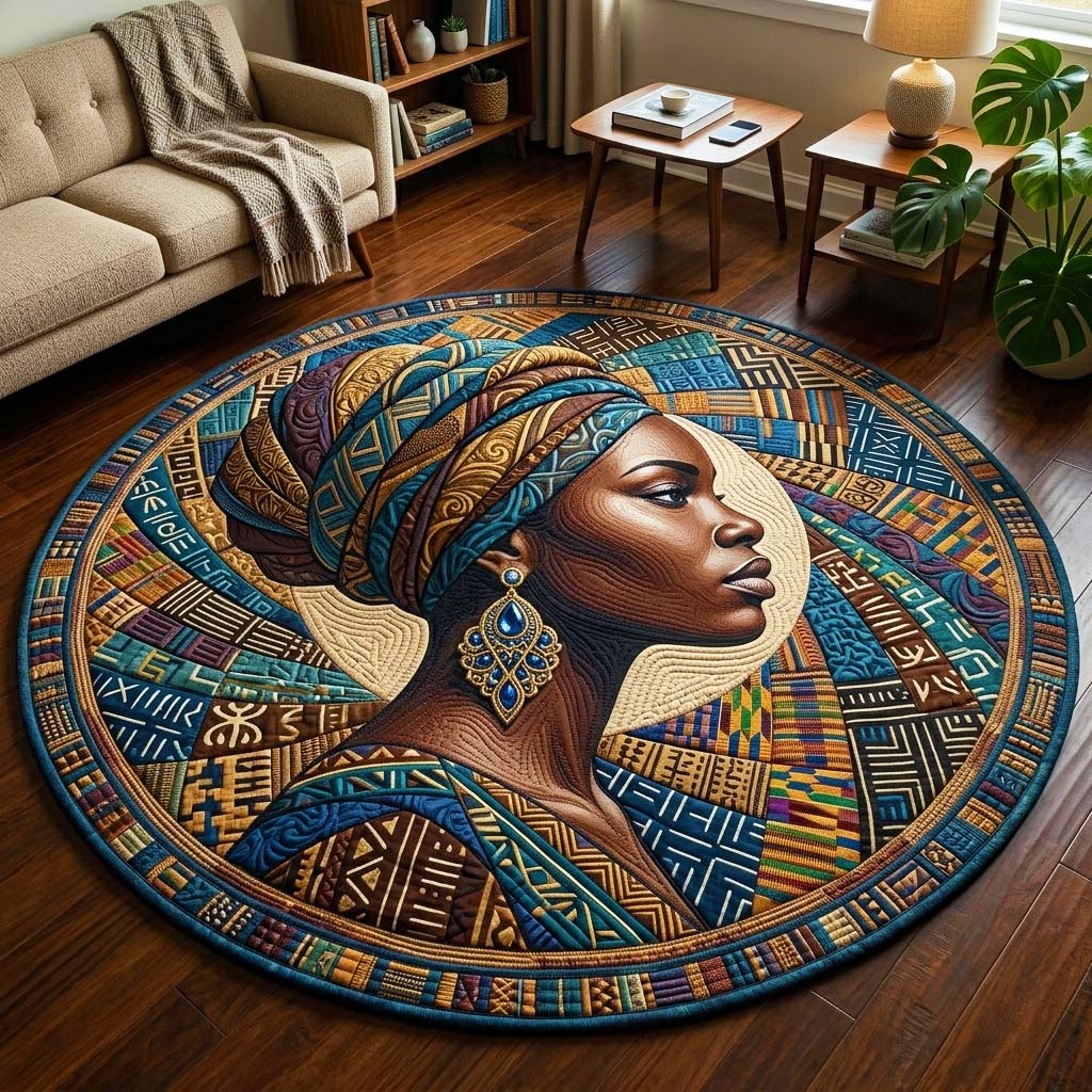 Soulbound Roots Quilted Round Mat GFTOQM4357