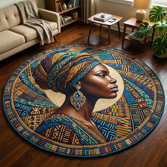 Soulbound Roots Quilted Round Mat GFTOQM4357