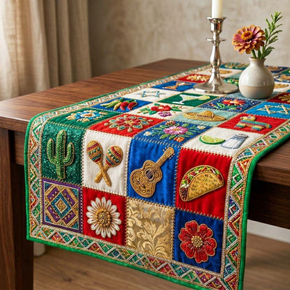Cinco de Mayo Quilted Table Runner GFTOQM4366