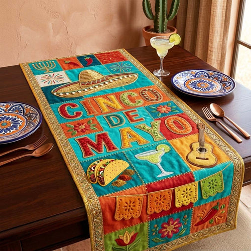 Cinco de Mayo Quilted Table Runner GFTOQM4367