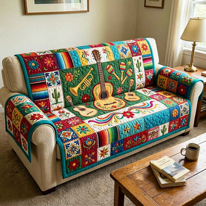 Cinco de Mayo Quilted Sofa Cover GFTOQM4368