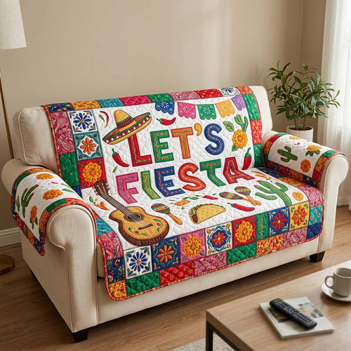 Cinco de Mayo Quilted Sofa Cover GFTOQM4369