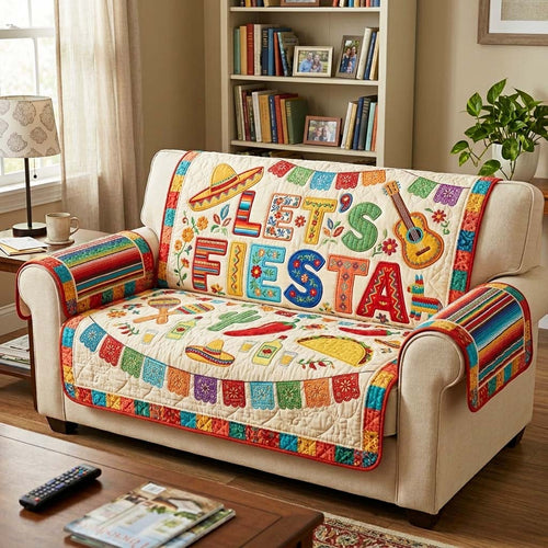 Cinco de Mayo Quilted Sofa Cover GFTOQM4370
