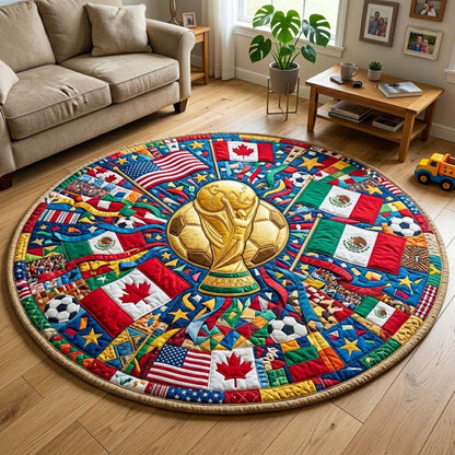 Championship Quilted Round Mat GFTOQM4384