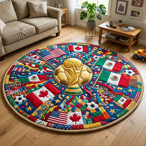 Championship Quilted Round Mat GFTOQM4384