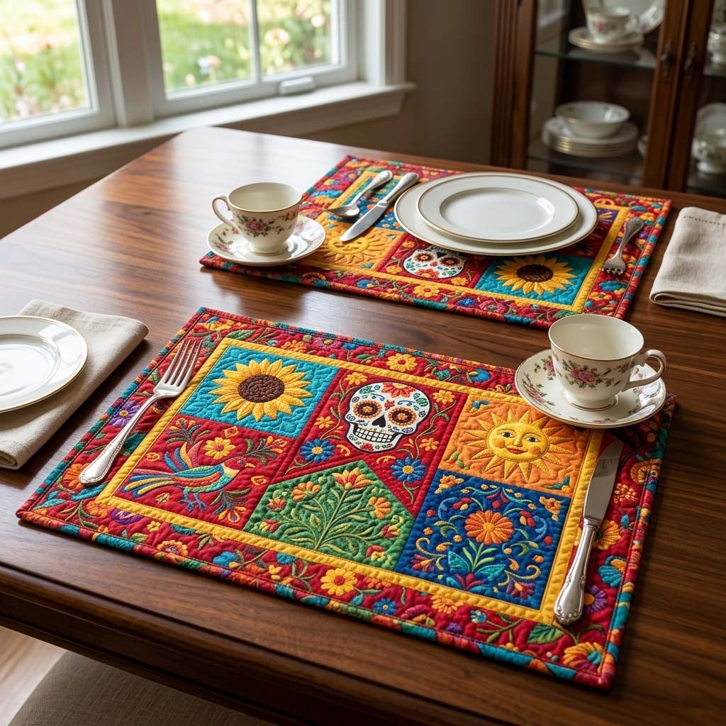 Cinco de Mayo Quilted Placemat GFTOQM4390