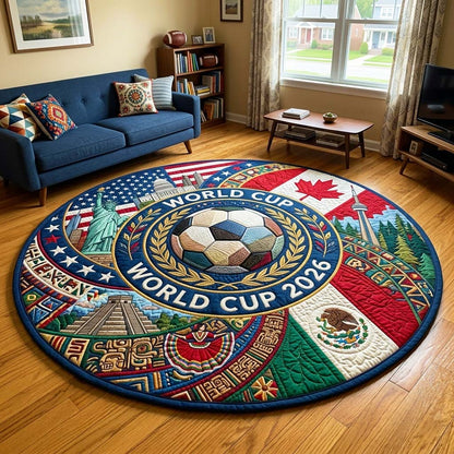Heritage Ball Quilted Round Mat GFTOQM4421