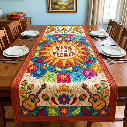 Fiesta Sunburst Quilted Table Runner GFTOQM4431