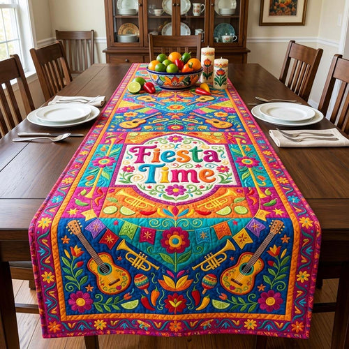 Fiesta Time Quilted Table Runner GFTOQM4432