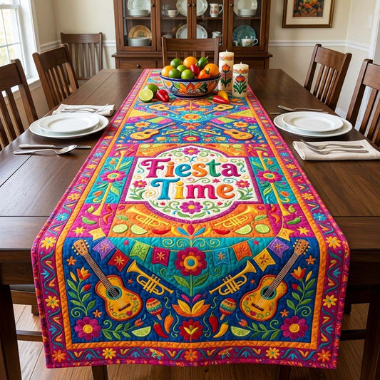 Fiesta Time Quilted Table Runner GFTOQM4432