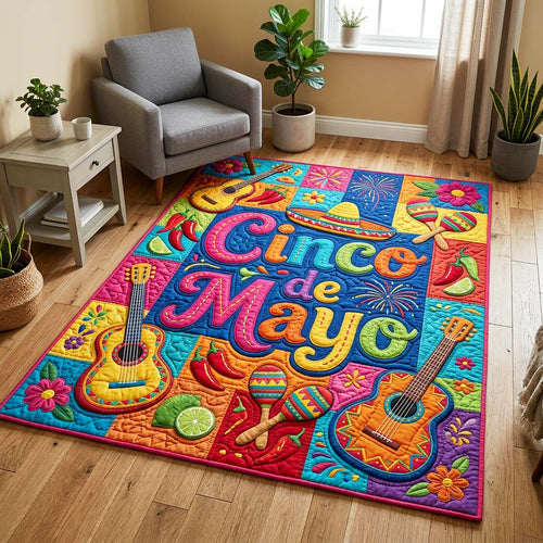 Fiesta Patchwork Area Rug GFTOQM4461