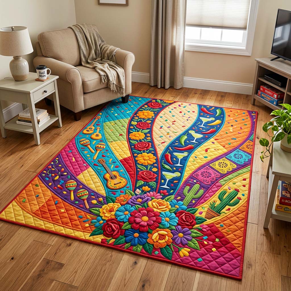 Vibrant Serape Area Rug GFTOQM4462
