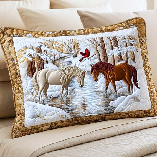 Horse Couple Bedding Pillow Case GFTOQM4545