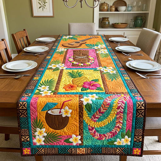 Tropical Quilt Quilted Table Runner GFTOQM4577