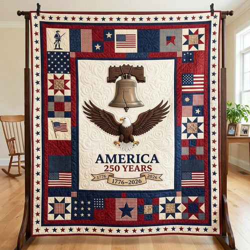 Liberty Eagle Quilted Blanket GFTOQM4591