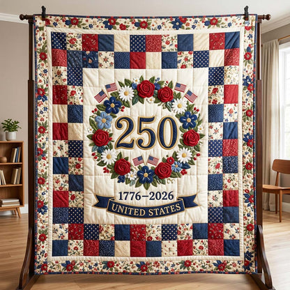 Liberty Bloom Quilted Blanket GFTOQM4594