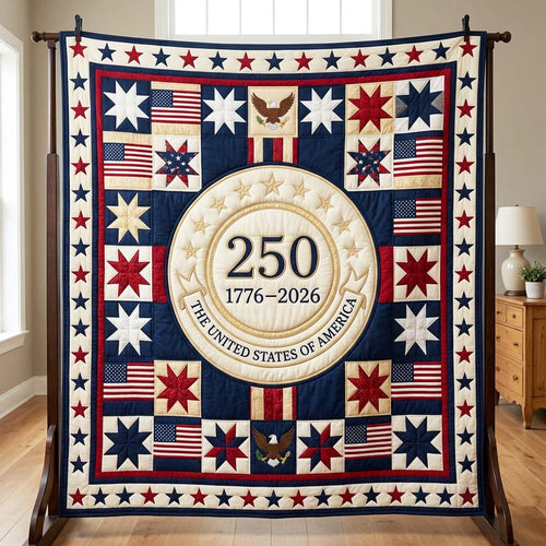 Star Circle Quilted Blanket GFTOQM4595