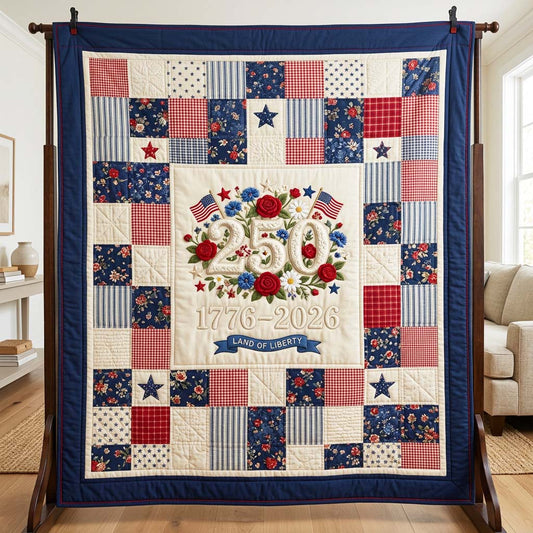 Liberty Garden Quilted Blanket GFTOQM4597