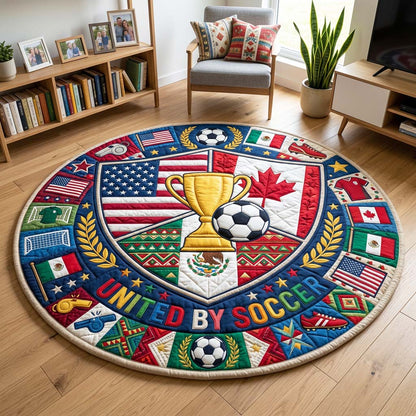 World Cup 2026 Quilted Round Mat GFTOQM4704