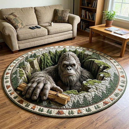 Log Guardian Quilted Round Mat GFTOQM4768