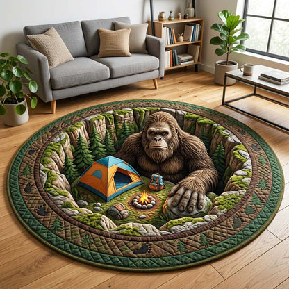 Camp Encounter Quilted Round Mat GFTOQM4769