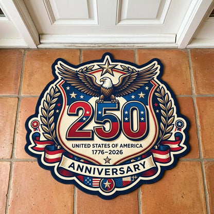 Liberty Crest Custom Shape Doormat GFTOQM4773