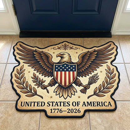 Patriot Shield Custom Shape Doormat GFTOQM4775