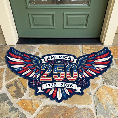 Victory Wings Custom Shape Doormat GFTOQM4777