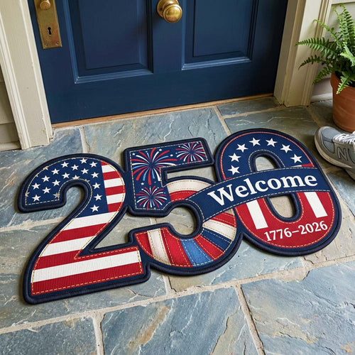 250 America Custom Shape Doormat GFTOQM4778