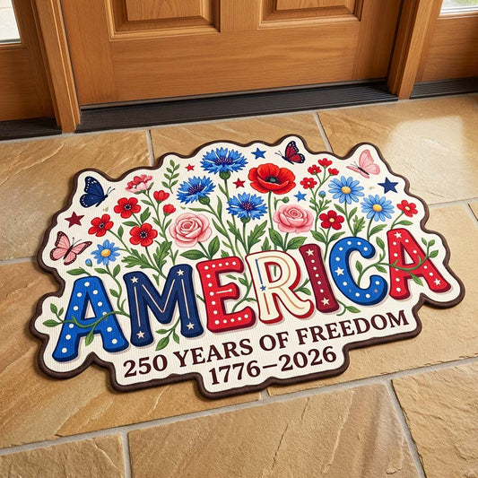 Freedom Garden Custom Shape Doormat GFTOQM4783