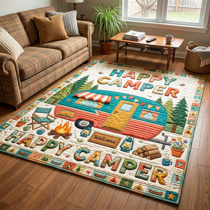 Happy Camper Area Rug GFTOQM4792