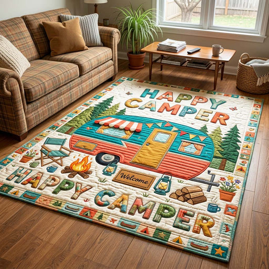 Happy Camper Area Rug GFTOQM4792