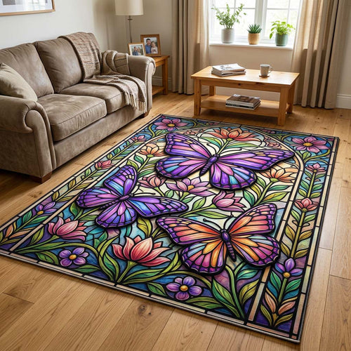 Stained Monarch Area Rug GFTOQM4805