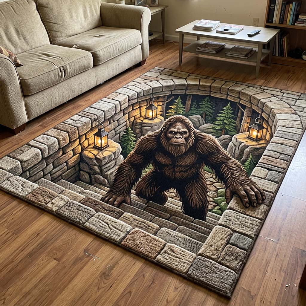 Dungeon Beast Area Rug GFTOQM4839