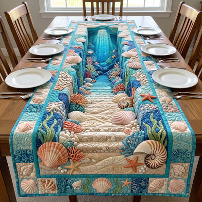 Ocean Passage Quilted Table Runner GFTOQM4897
