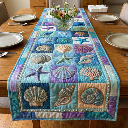 Pearl Tide Quilted Table Runner GFTOQM4898
