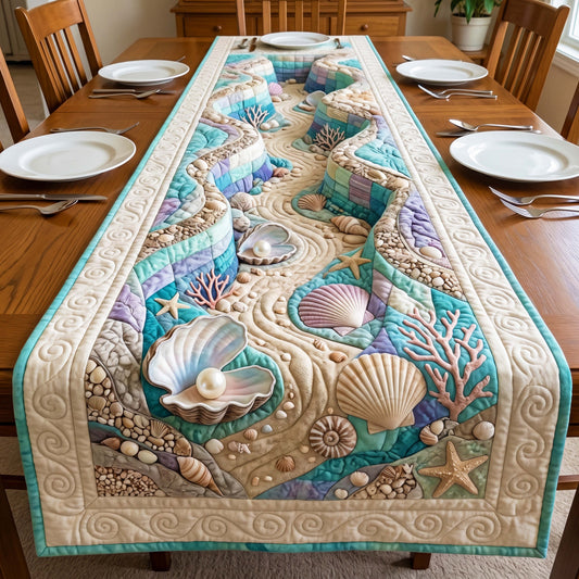 Pearl Shore Quilted Table Runner GFTOQM4900