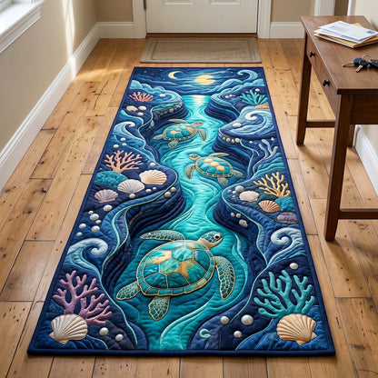 Moonwave Turtle Runner Rug GFTOQM4945