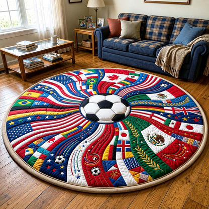 Fusion Kick Quilted Round Mat GFTOQM4973