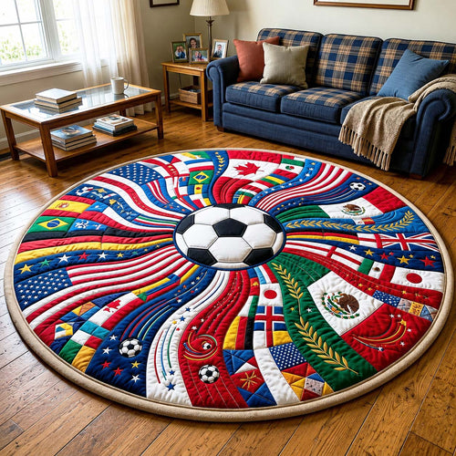 Fusion Kick Quilted Round Mat GFTOQM4973