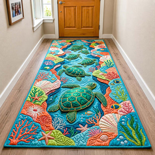 Coral Drift Runner Rug GFTOQM4976