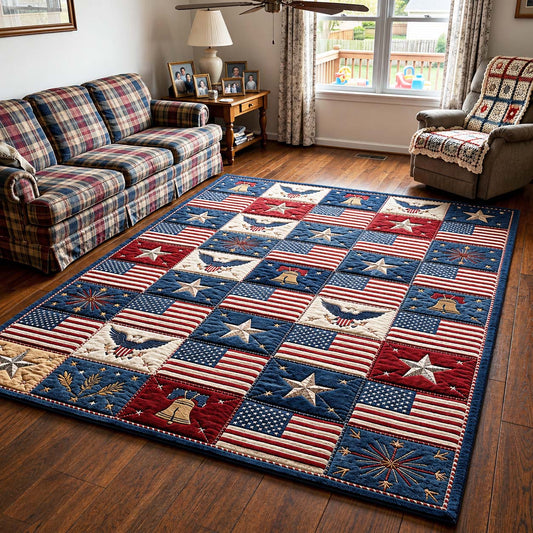 American Flag Area Rug GFTOQM5021