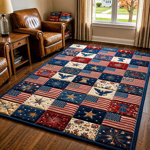 American Flag Area Rug GFTOQM5022