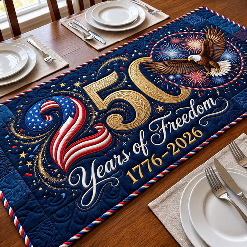 Liberty Spark Quilted Table Runner GFTOQM5043