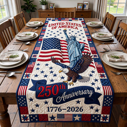 Liberty Honor Quilted Table Runner GFTOQM5046