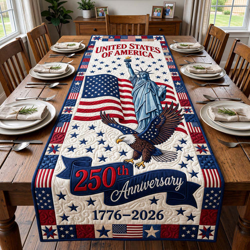 Liberty Honor Quilted Table Runner GFTOQM5046