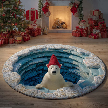 Beanie Bear Quilted Round Mat GFTOQM533