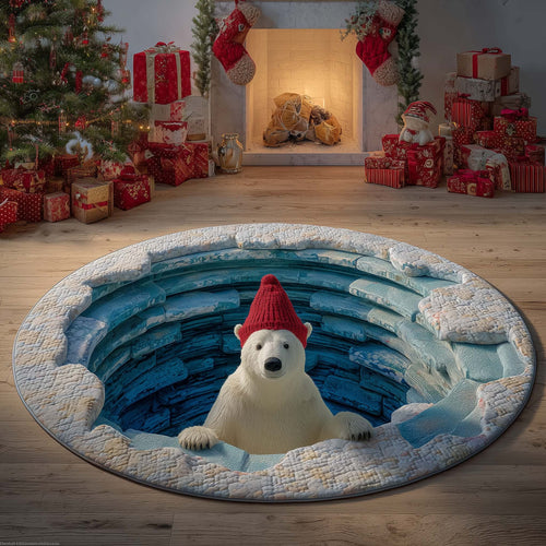 Beanie Bear Quilted Round Mat GFTOQM533