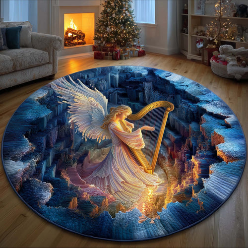 City Angel Quilted Round Mat GFTOQM548