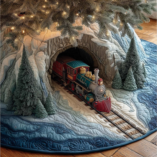 Mountain Express Quilted Tree Skirt GFTOQM565